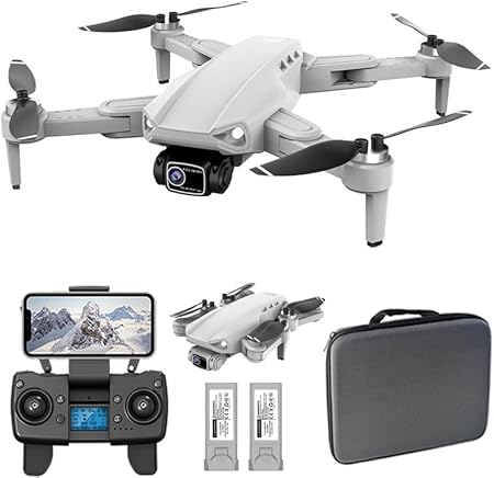 HILLSTAR GPS Brushless Motors Foldable Remote Control Drone with Camera 4k HD