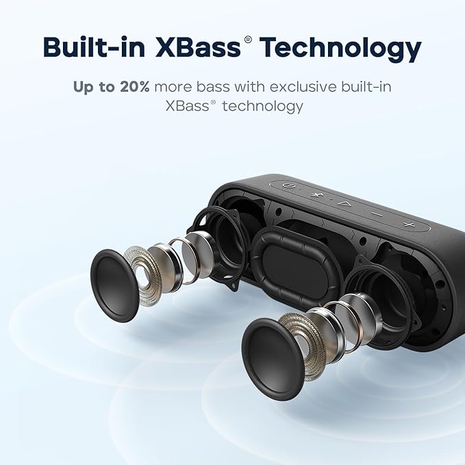 Tribit Updated Version XSound Go Wireless Bluetooth 5.3 Speakers