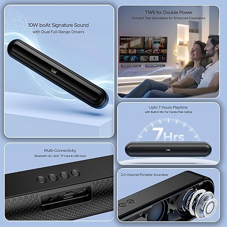 Boat Aavante Bar 490 Bluetooth Soundbar