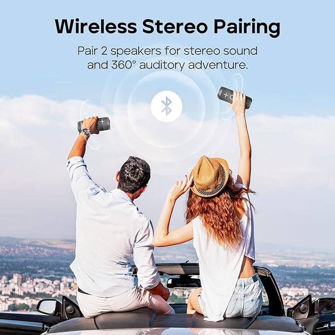 Tribit StormBox 2 Bluetooth Speaker with 34W 360° Surround Sound