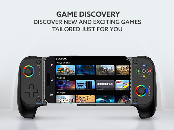 Evofox Deck Smartphone Handheld Gaming Console
