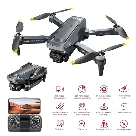GR Deals K811 MAX GPS Drone