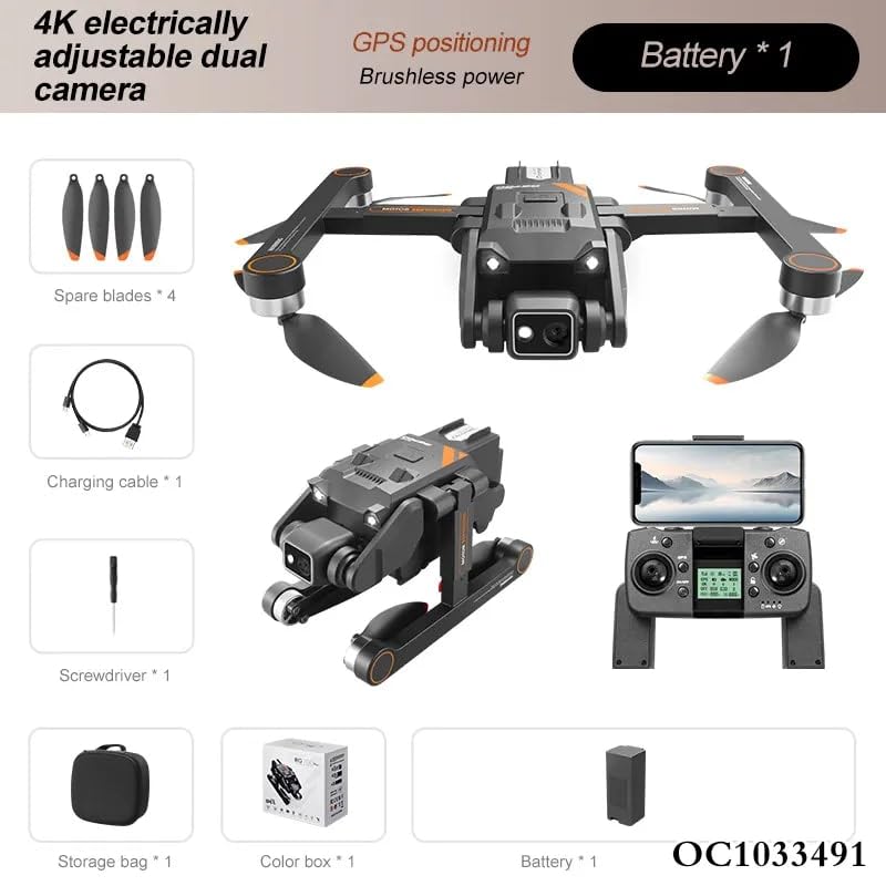 WEADFAX Brushless 4K Drone