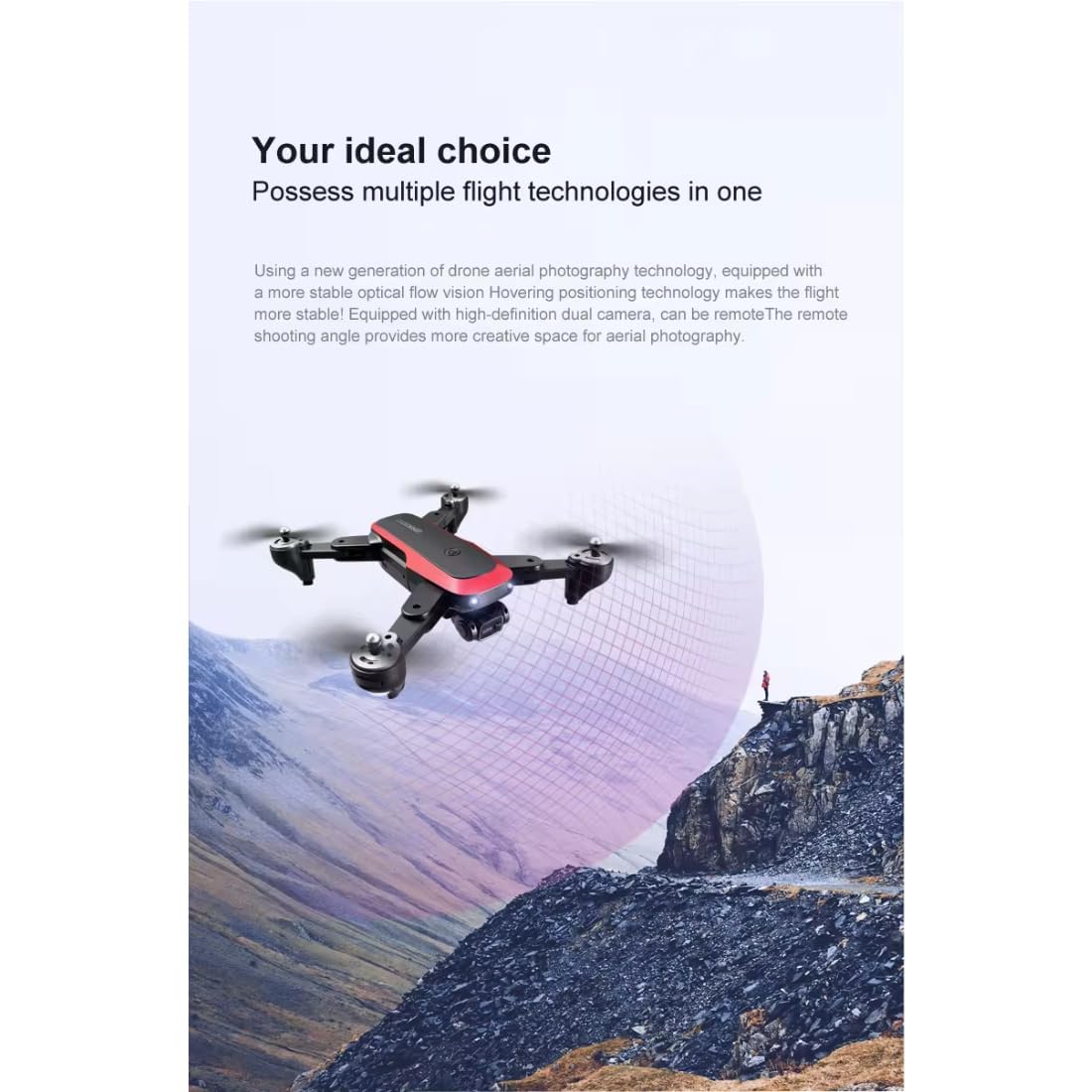 DYOMNIZY S8000 Pro Drone with 4K Dual Camera