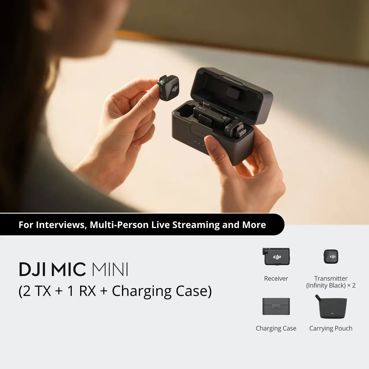 DJI Mic Mini Wireless Microphone
