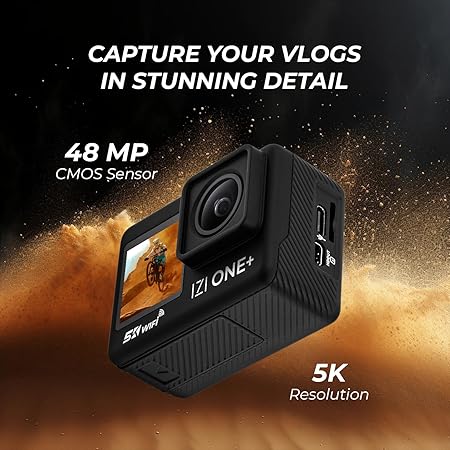 IZI ONE Plus 5K 48MP Action Camera