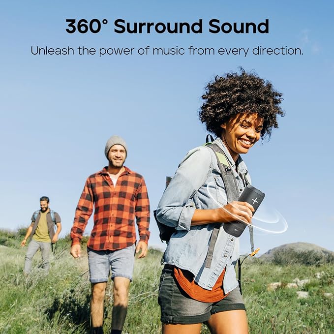 Tribit StormBox 2 Bluetooth Speaker with 34W 360° Surround Sound